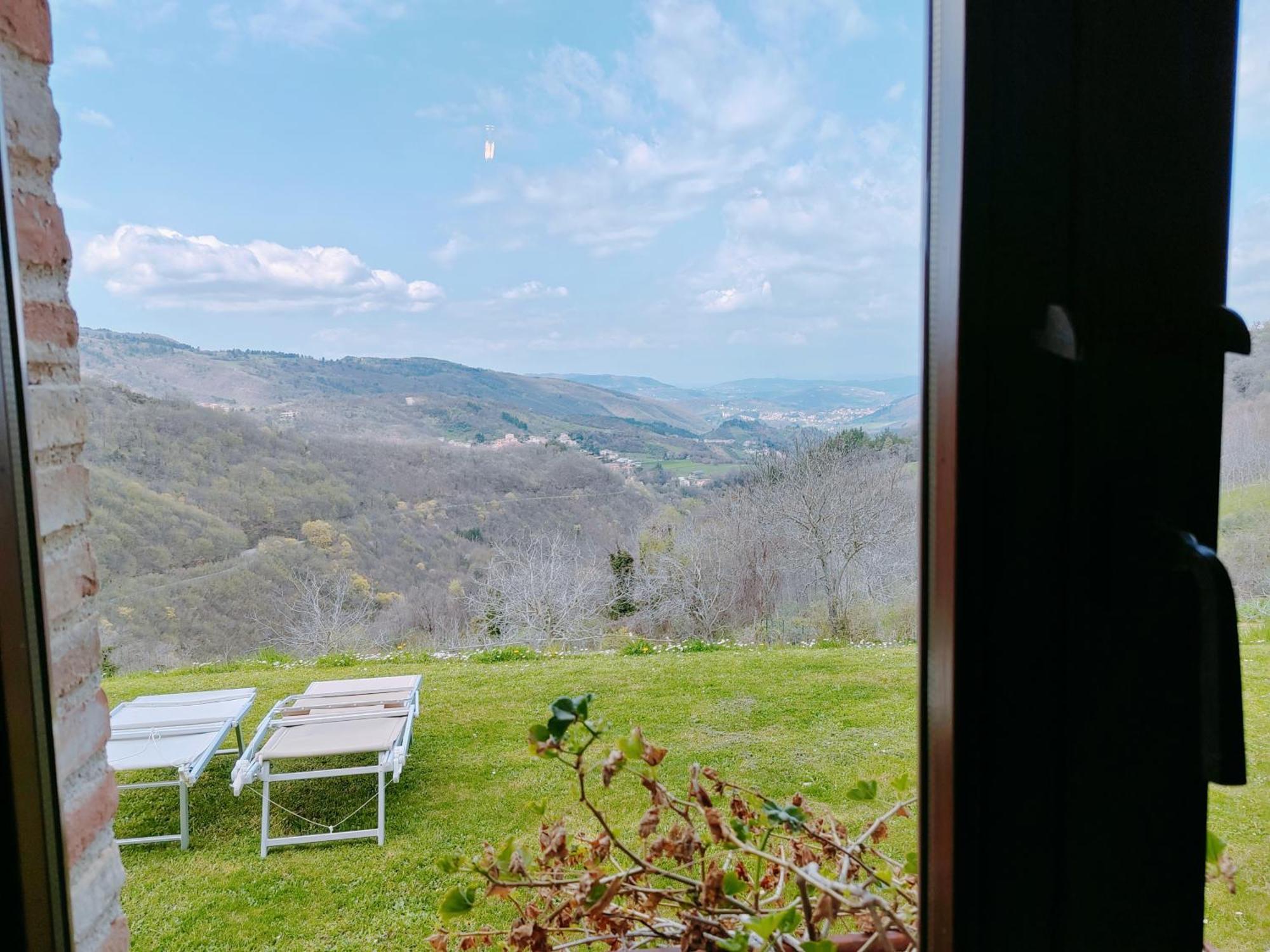 Alba Dei Due Soli B&B Nocera Umbra Eksteriør bilde