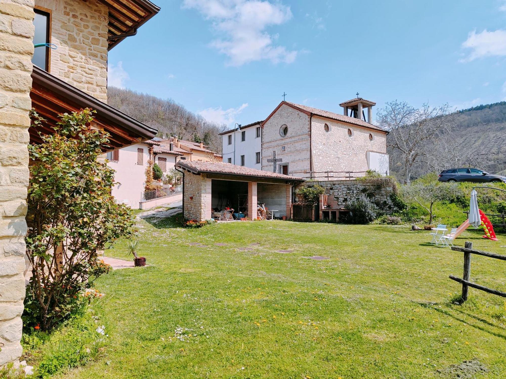 Alba Dei Due Soli B&B Nocera Umbra Eksteriør bilde